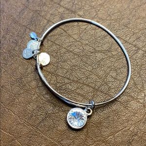 Alex and Ani silver bracelet